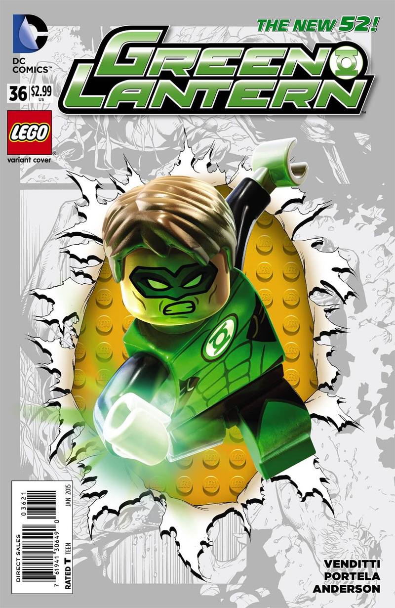 Illustration for article titled DC Comics Lego Variants in stores now. New comic book day!